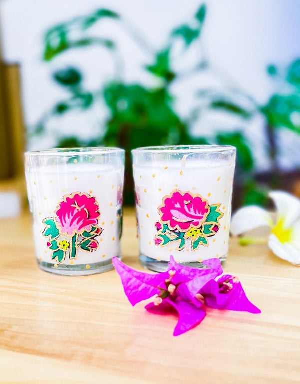 Whispering Roses Candle